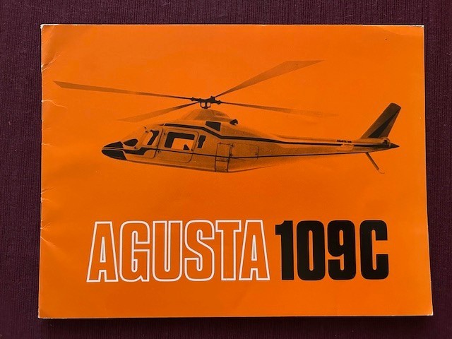 Agusta 109C 1975 Brochure