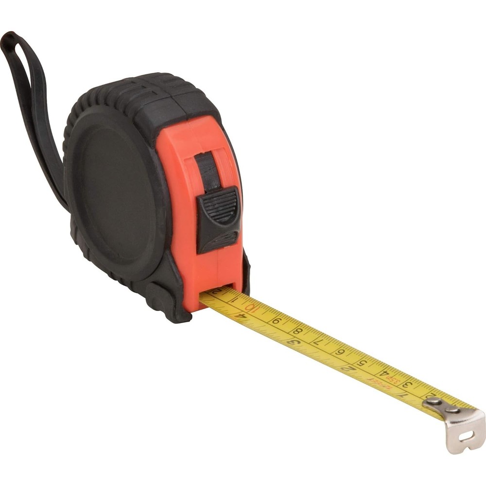 Retractable Tape Measure 12ft Compact Locking Measuring Tool