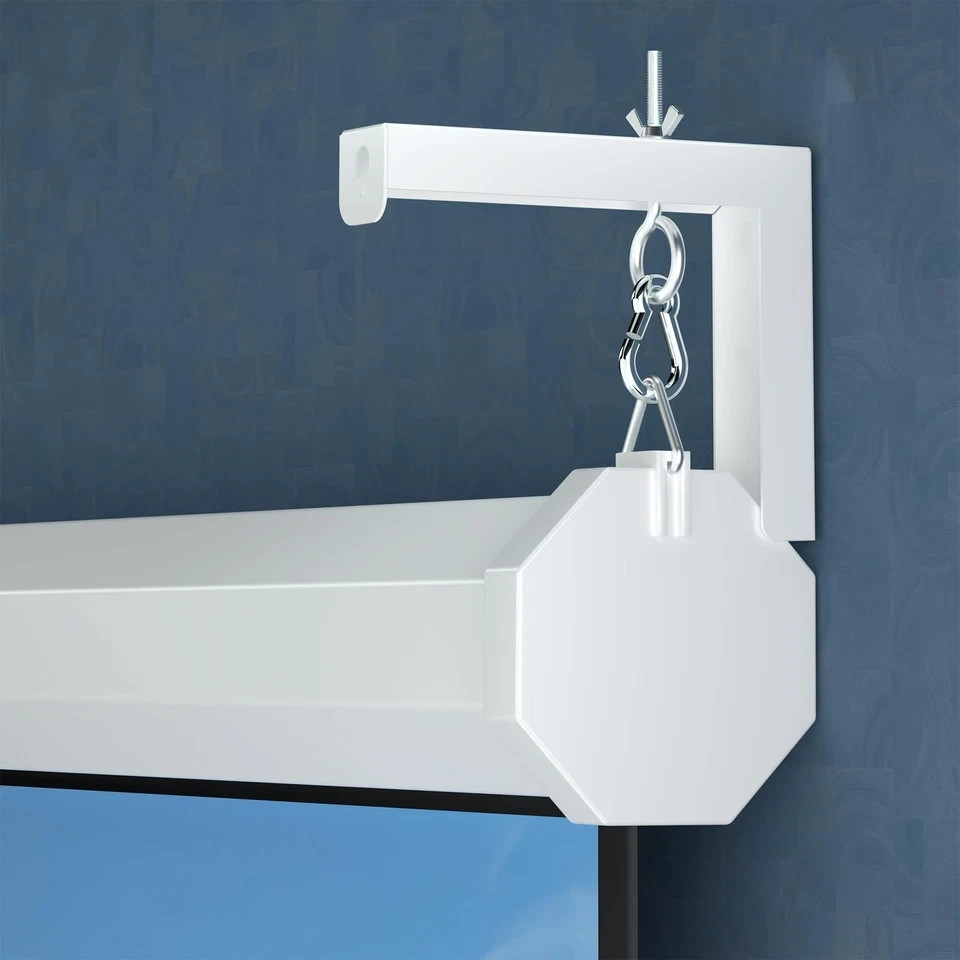 XINLEI Universal Projector Screen Wall Mount L-Brackets Hanging Ceiling Mount...