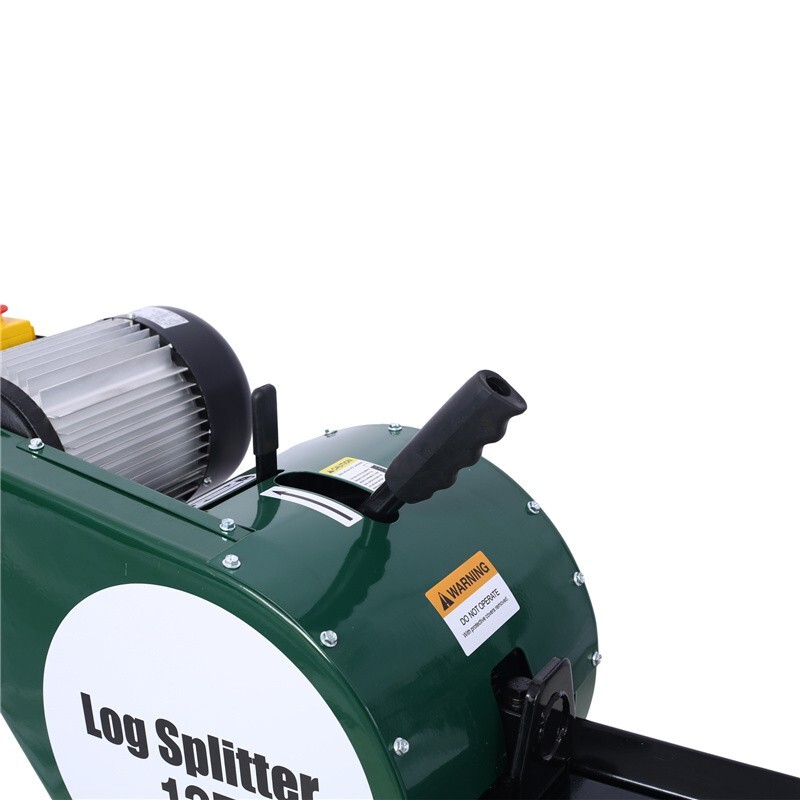 Double Flywheel Electric Log Splitter 12Ton Hotizontal 2HP16A Splitting Machine