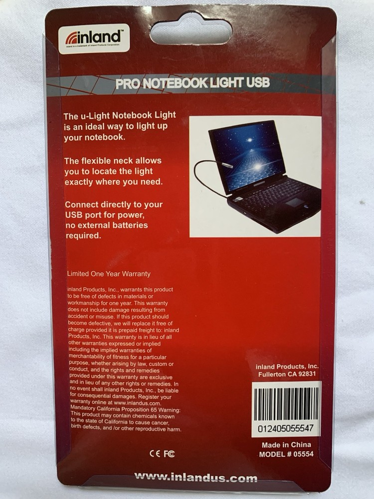 Portable Night Notebook USB Computer Laptop LED Light