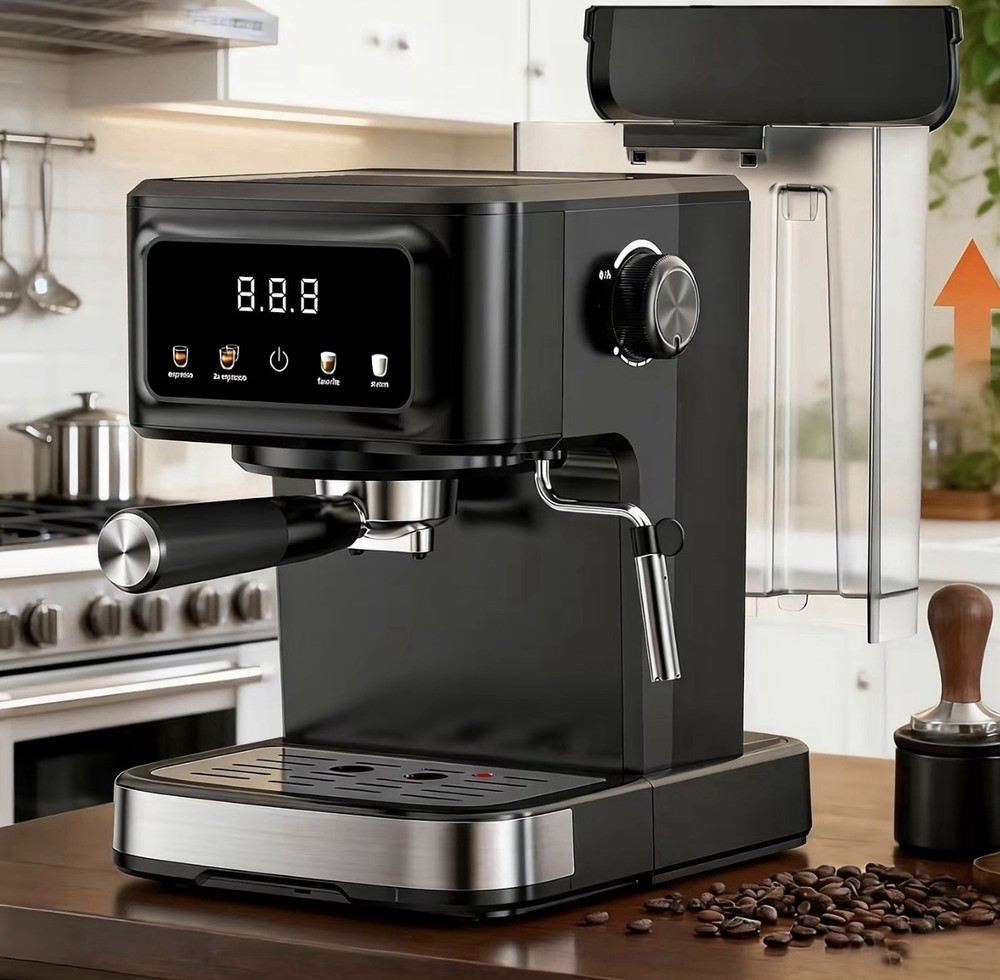 Kismile Espresso Machine 15 Bar Automatic Maker