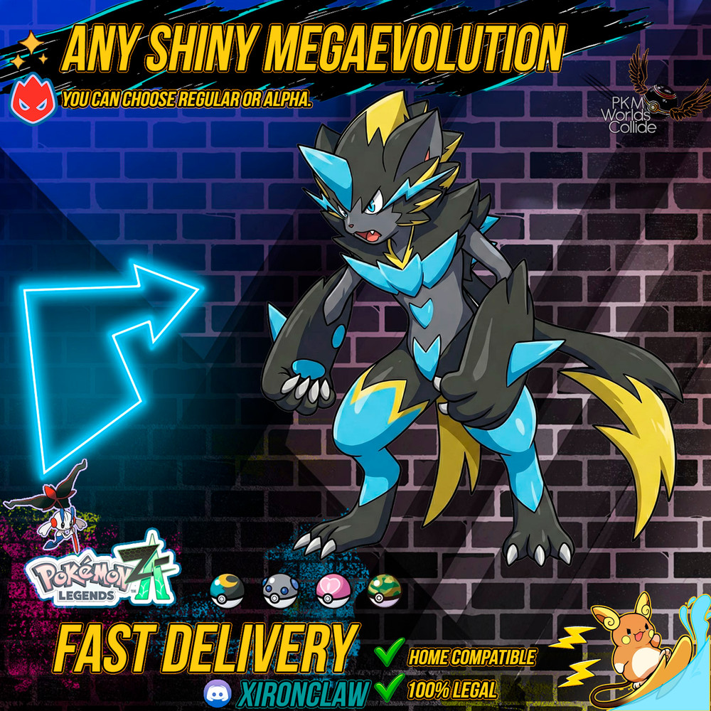 Pokémon Legends ZA +Plus Moves MEGA Evolutions ⚡Shiny | Alpha | 6IV Competitives