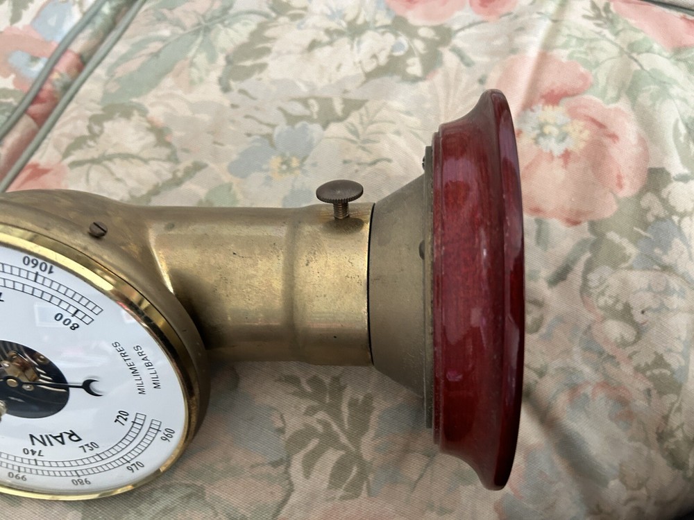 Brass Barometer