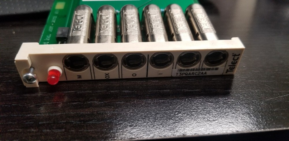 TELECT 010-3201-0410 6-Position Module T3PQARC2AA