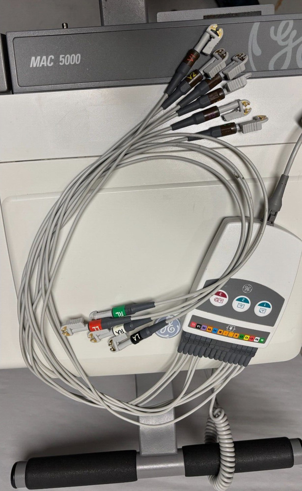GE MARQUETTE MAC 5000 ECG SYSTEM (#2922)