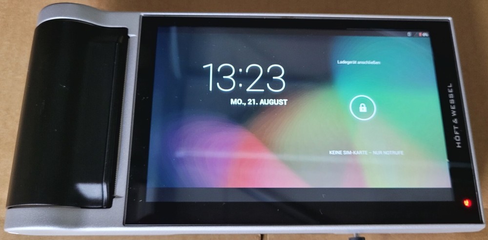 Deutsche Bahn Ticket Terminal Android Printer LTE BT WiFi NFC All-Rounder New