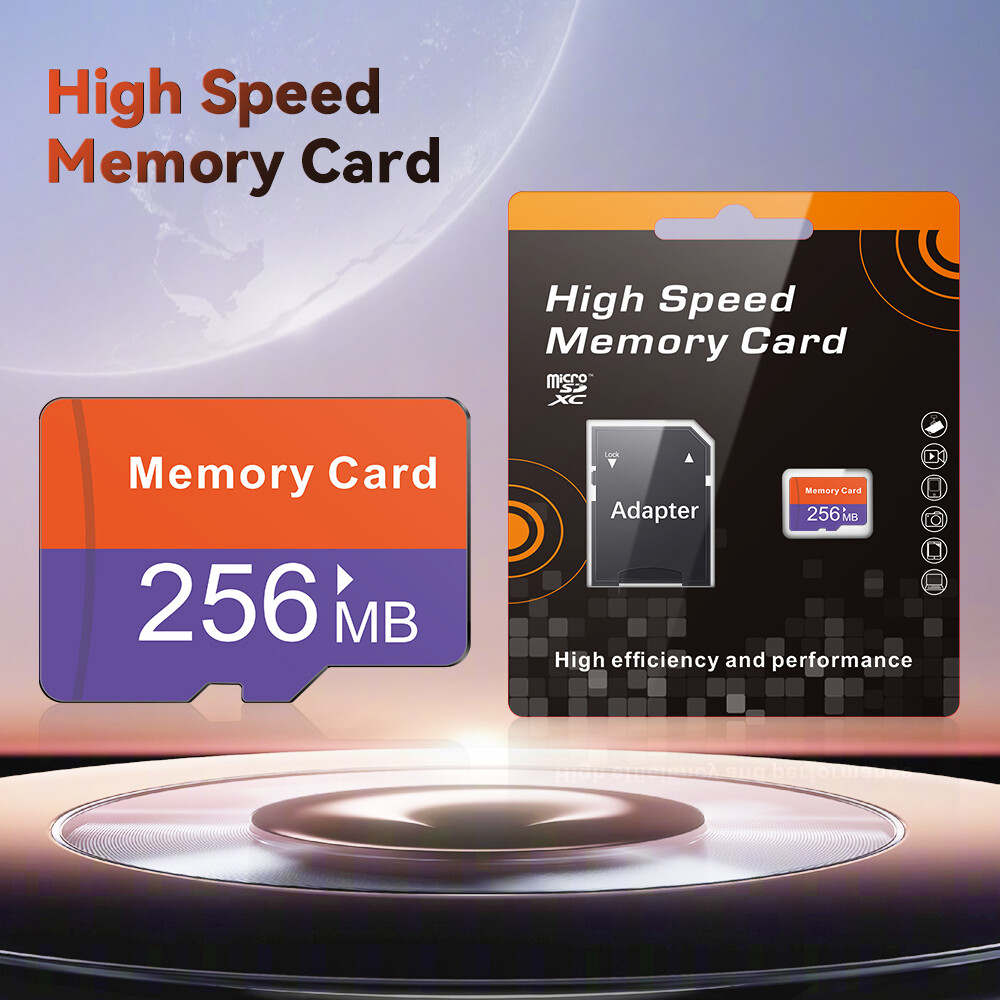 Micro SD Card Flash Memory Card 256MB LOT