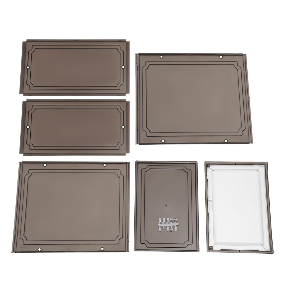 12pc Stackable Shoe Box Transparent-Front Door Open Acrylic Shoe Display Cabinet