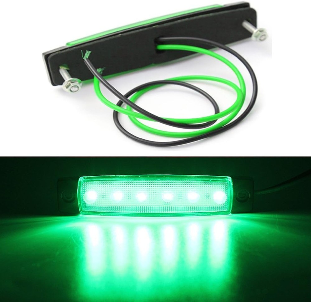 Professional LED Navigation Light Set for Kayaks & Boats - 12V Waterproof (2PC)