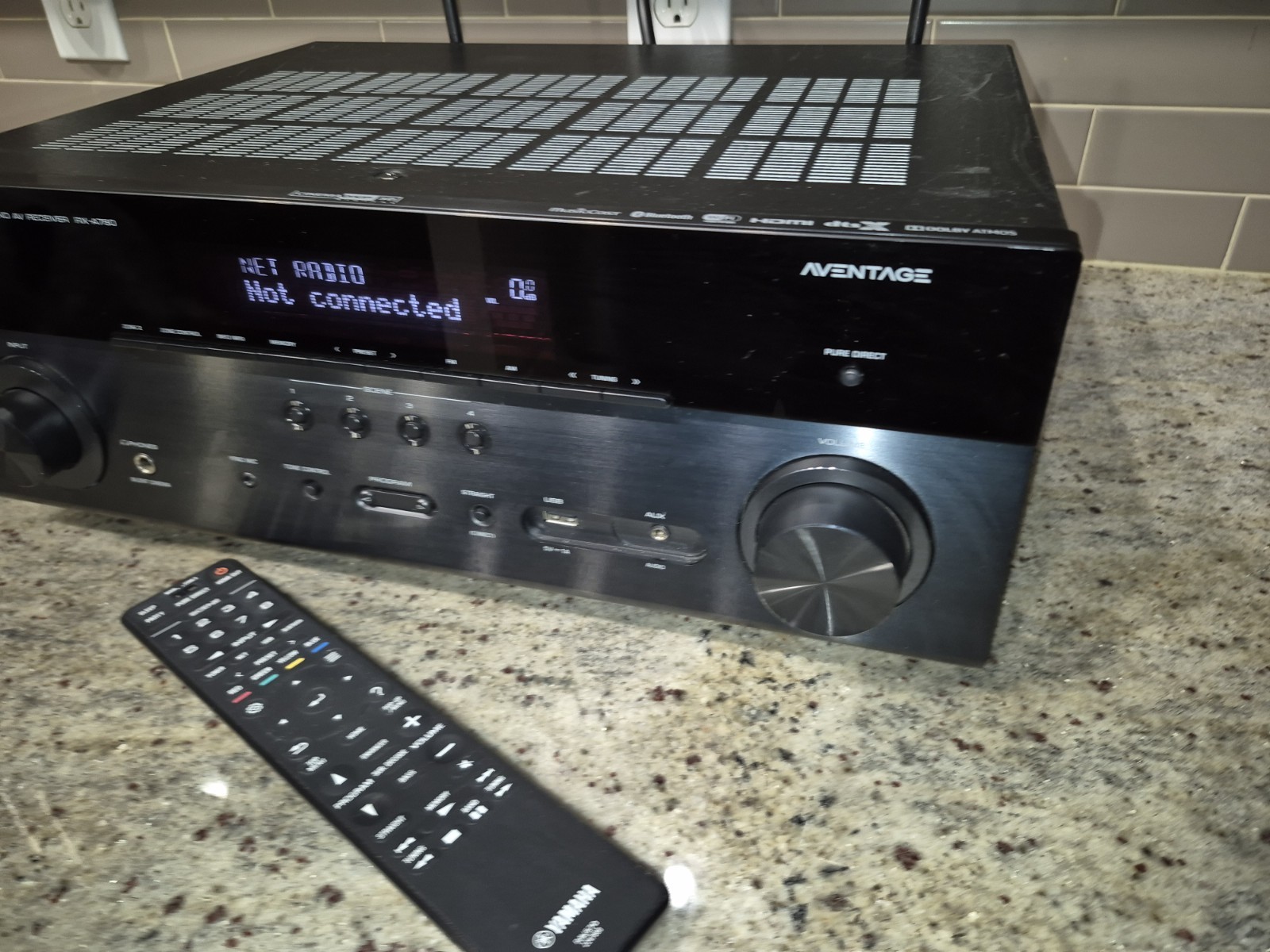 Yamaha RX-A780 7.2 Channel AV Receiver - Black