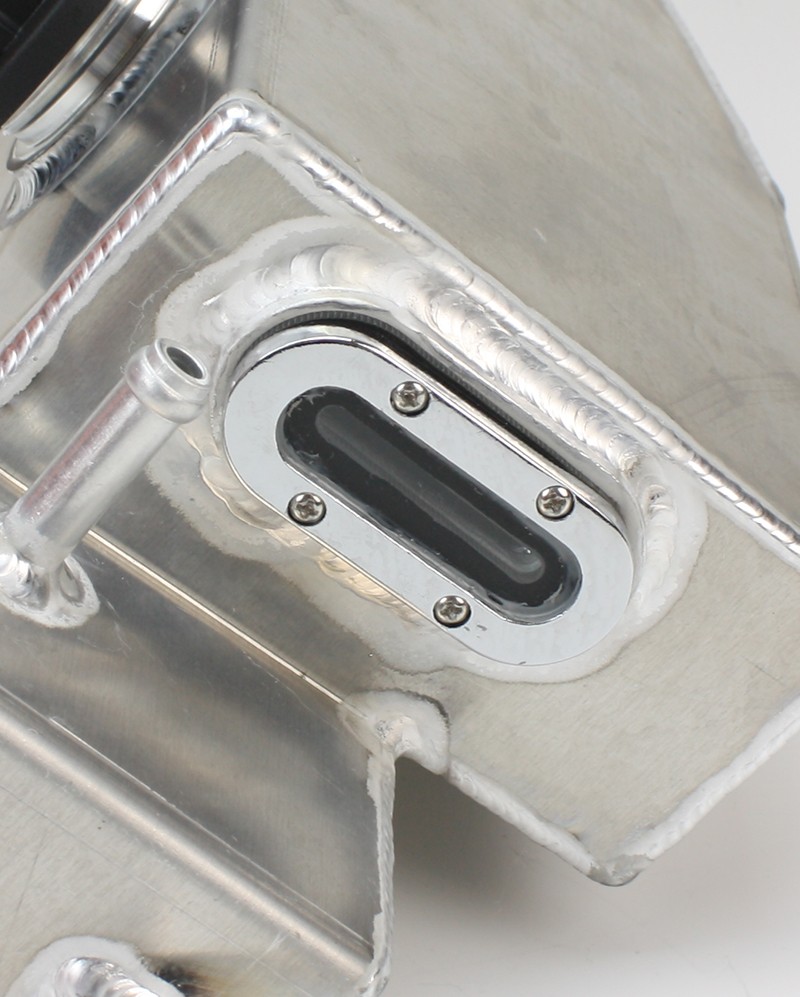 Bar shaped level window with rubber gasket + screw*4