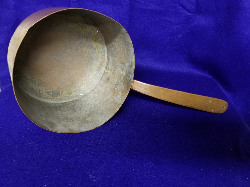Antique Hand Made Copper Pot, Dovetailed
