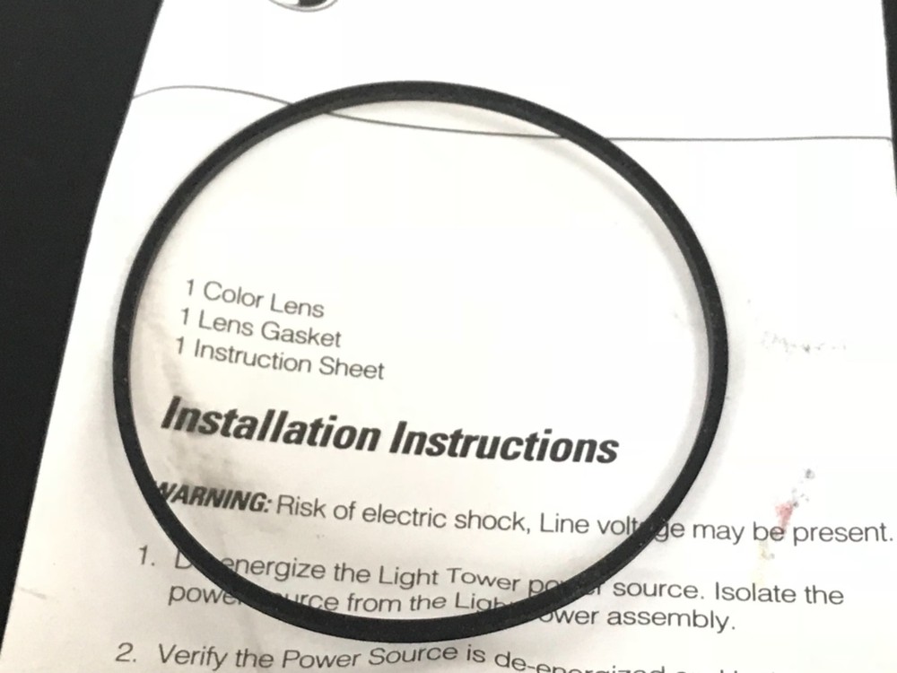 NIB GENERAL ELECTRIC SLLB WHITE LIGHT TOWER LENS