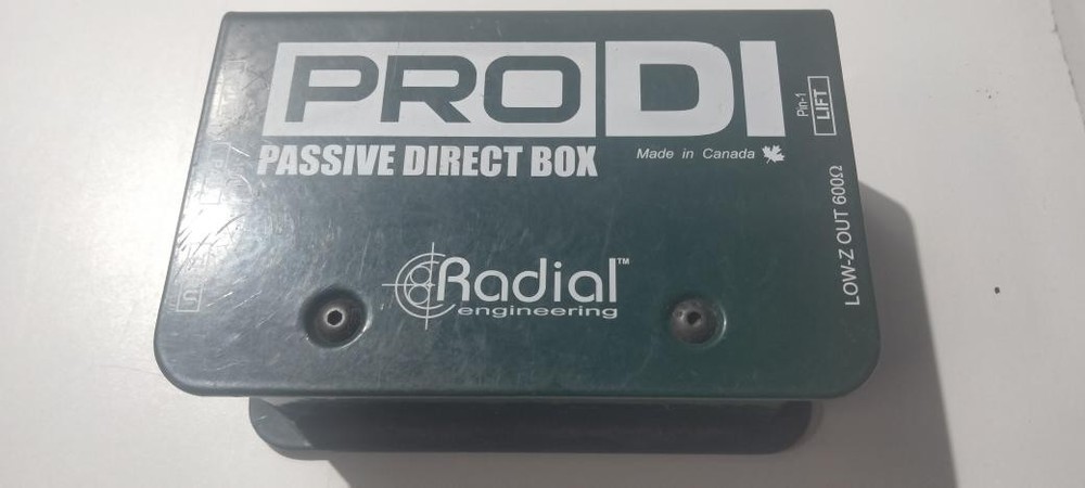 RADIAL ENGINEERING MODEL PRO DI PASSIVE DIRECT BOX (P32010737)