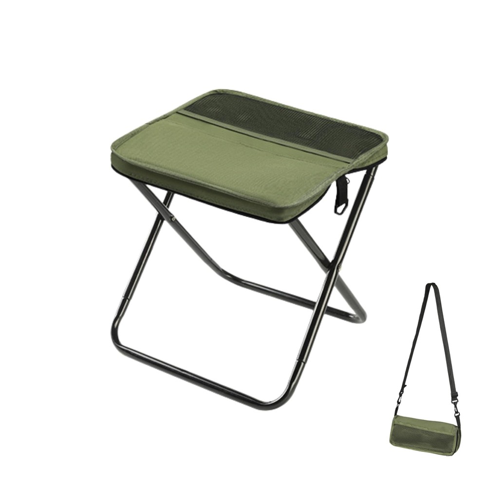 Arimanile Folding Camp Stool, Lightweight Foldable Camping Stool, Compact Min...