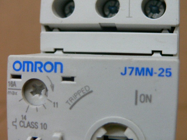 Omron J7mn-25 Motor Protection Switch