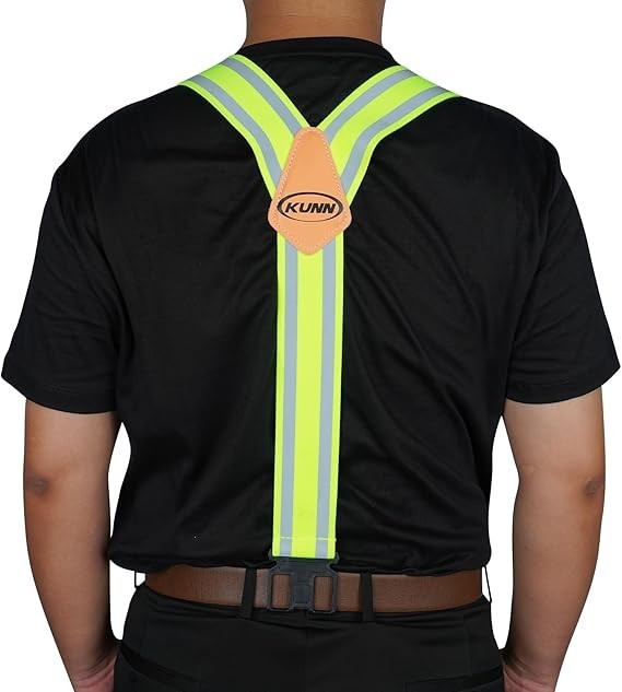 Safety Reflective Suspender Safety & High Visibility Men Work Suspender