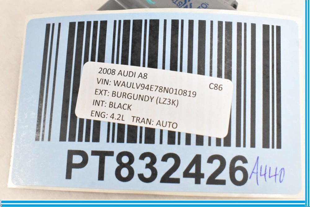 08 AUDI A8 RH OCCUPANT DETECTION 4E0959339C