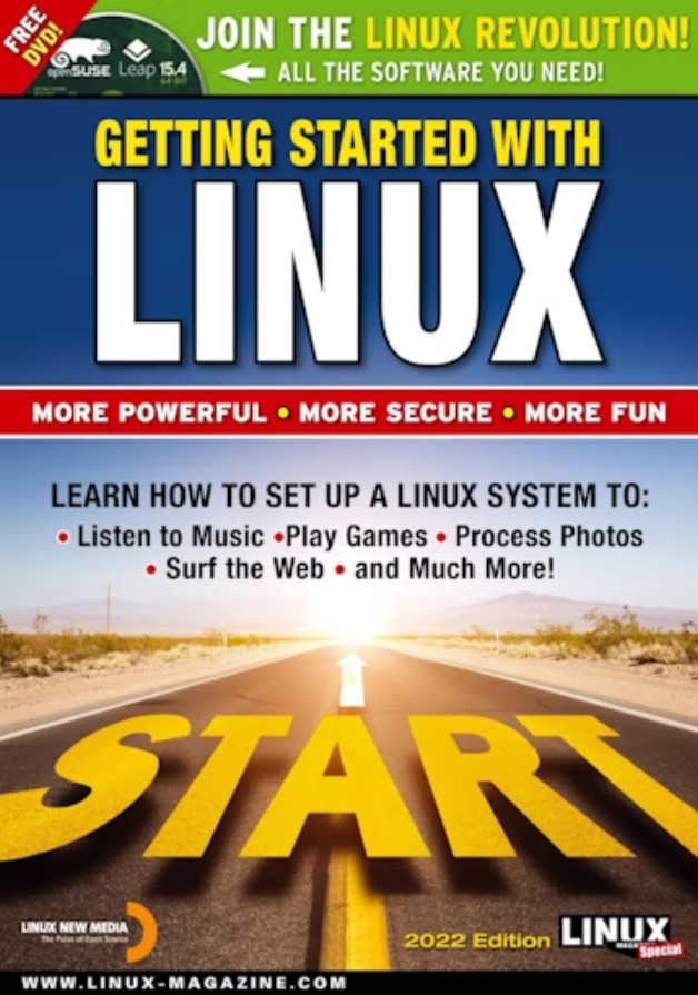 LINUX PRO MAGAZINE | SE #46 WINTER 2022 | GETTING STARTED WITH LINUX