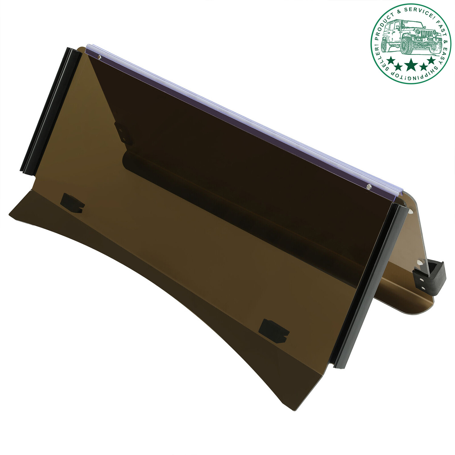 New Golf Cart Fold Down Folding Tinted Windshield For 2014- UP EZGO TXT