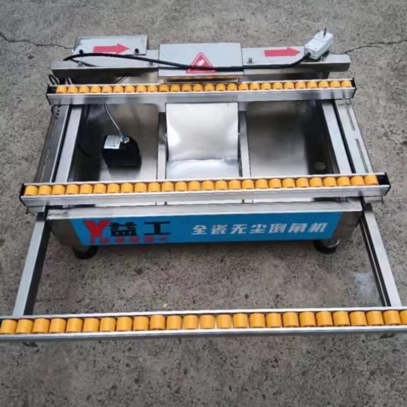 Clean Tile Chamfering Machine 2380W Stainless Steel Table Bevel Angle 45 Degrees