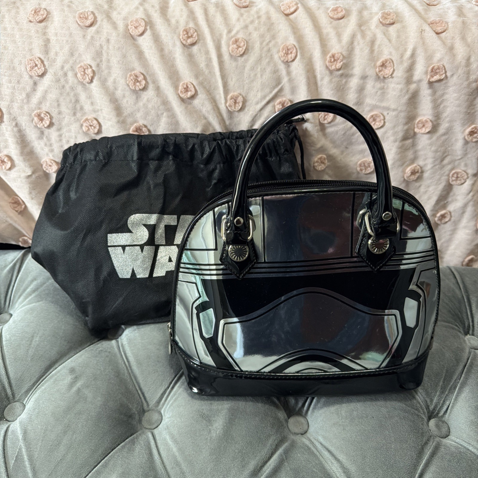Star Wars Loungefly Captain Phasma Bag Dome Purse Storm Trooper