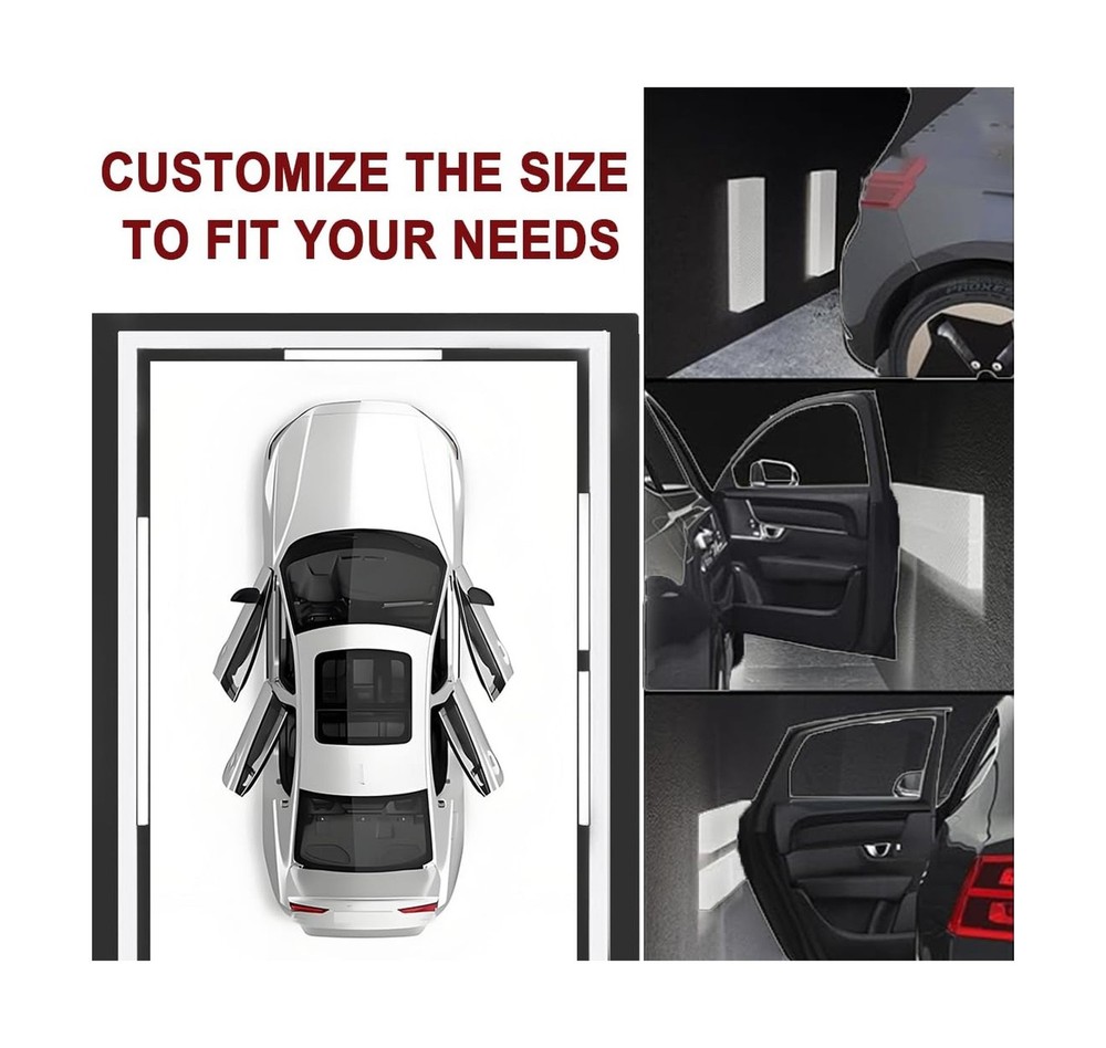 Garage Wall Protector, Garage Car Door Protector Bumper Guard for Inflaming U...