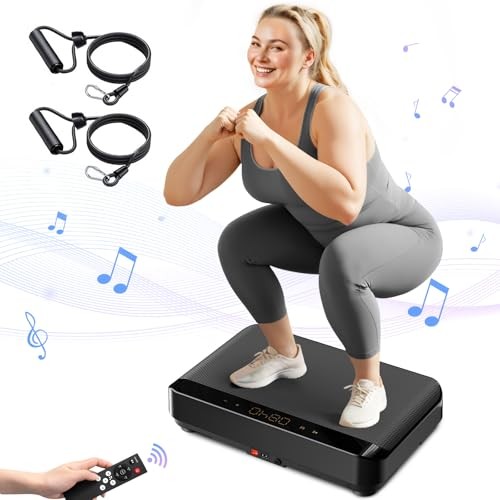 ARTHOOT VIBRATION PLATE EXERCISE MACHINE WITH BLUETOOTH FOR LYMPHATIC DRAINAGE