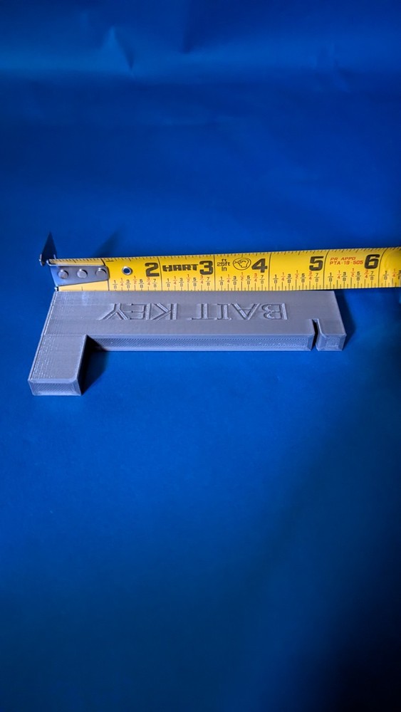 Termite Bait Station Key - Termite Access Tool - Grey