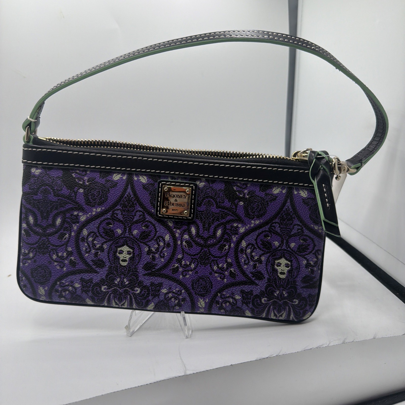 Disney Dooney & Bourke Haunted Mansion Wristlet Wallet Madame Leota