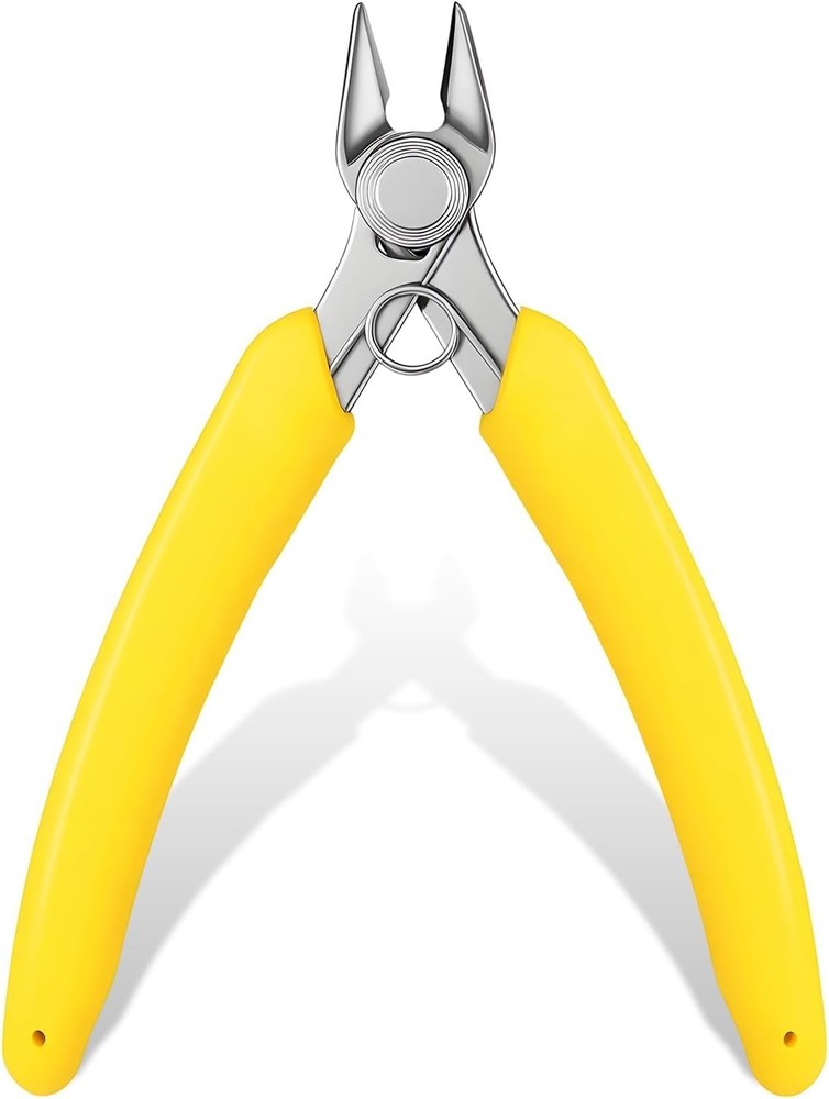 5.5 Inch Stainless Steel Wire Cutter Micro Flush Cutters, Precision Side Cutter