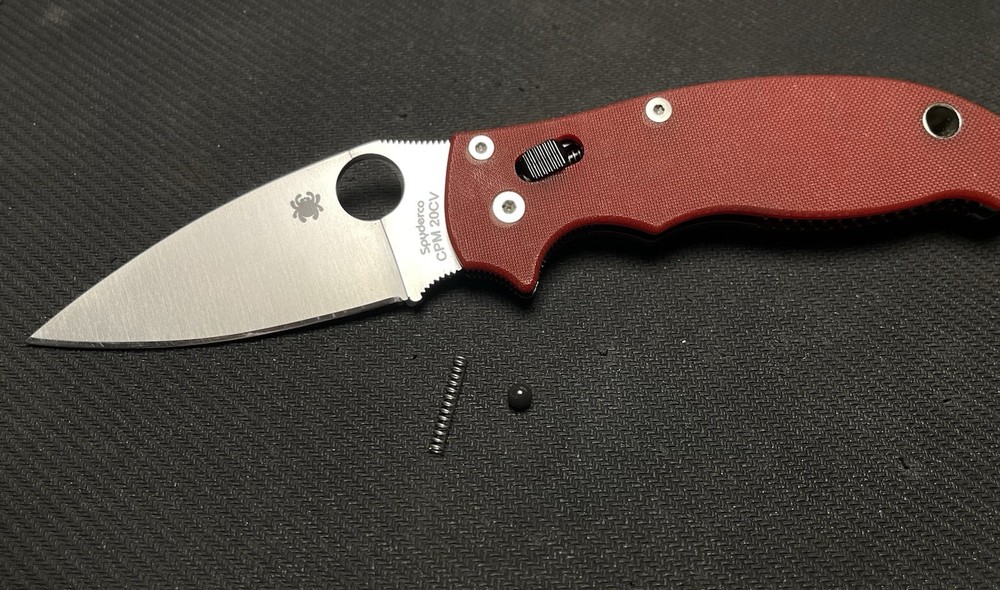 Spyderco Manix Spring Kit - Ceramic Ball - Light Spring