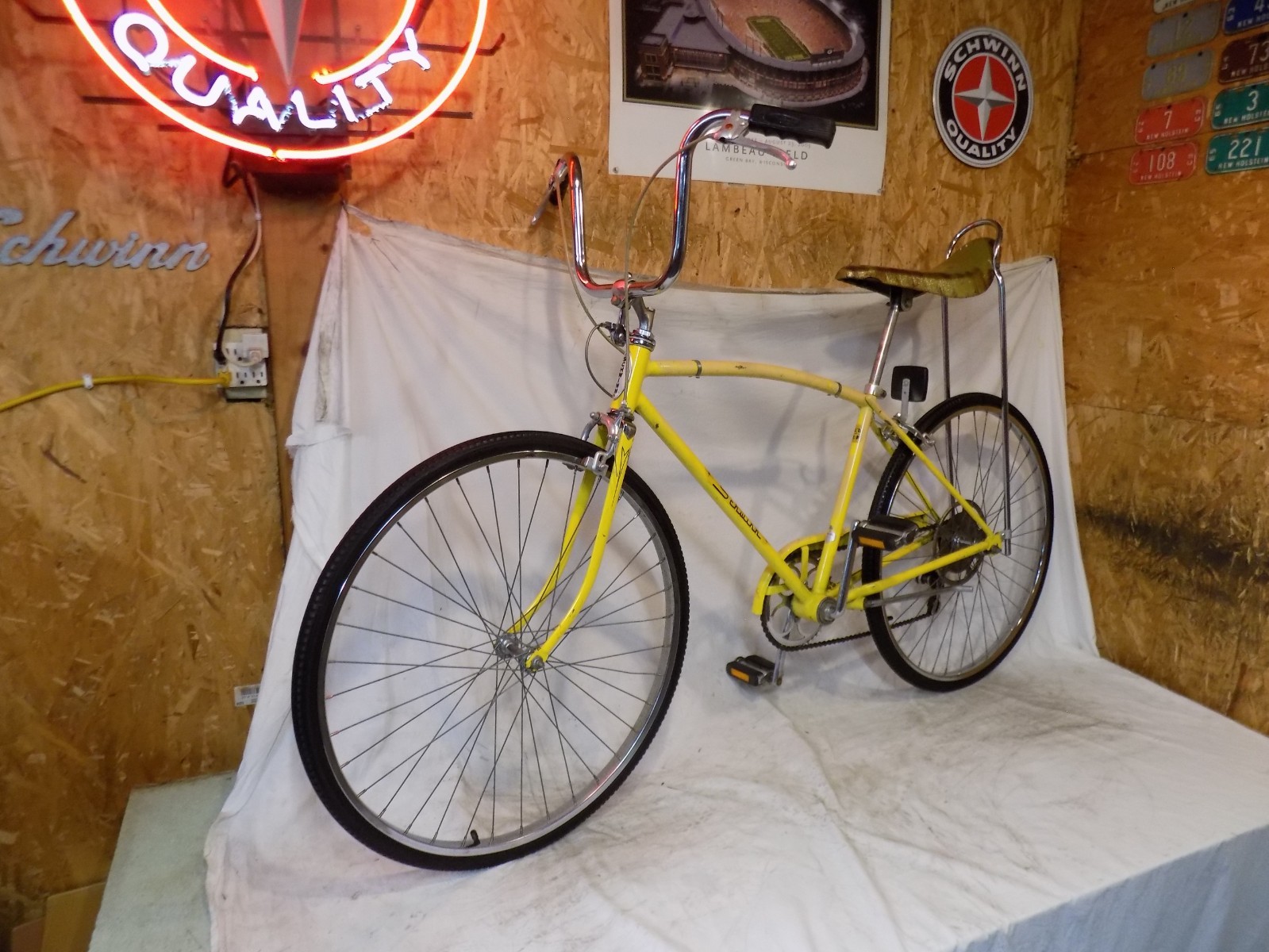 1975 SCHWINN COLLEGIATE 5-SPEED STINGRAY MANTA RAY FASTBACK SPORT VINTAGE BIKE!