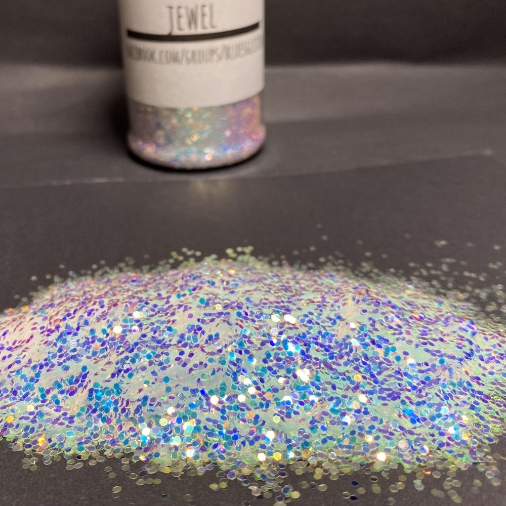 Super Sparkly High Flash White Glitter| Polyester Glitter For Tumblers | 2oz
