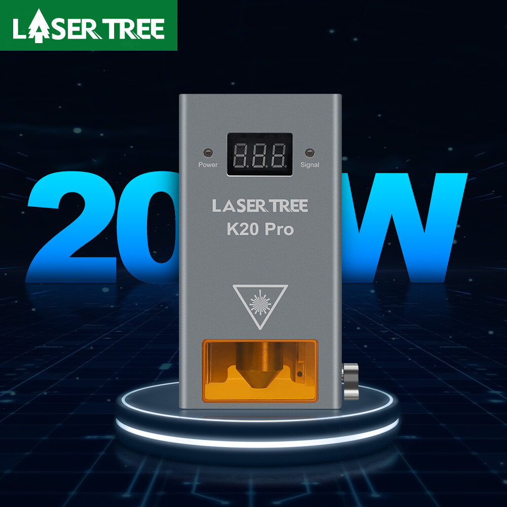 LASER TREE 20W Optical Power Laser Cutter Module for Most Engraver Laser Machine