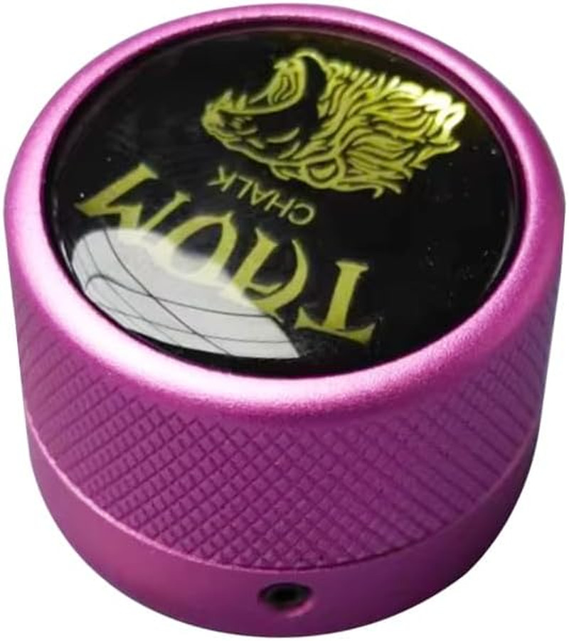 TAOM Pool Chalk Holder round Shaped Practical Tool Billiards Accessories Magneti
