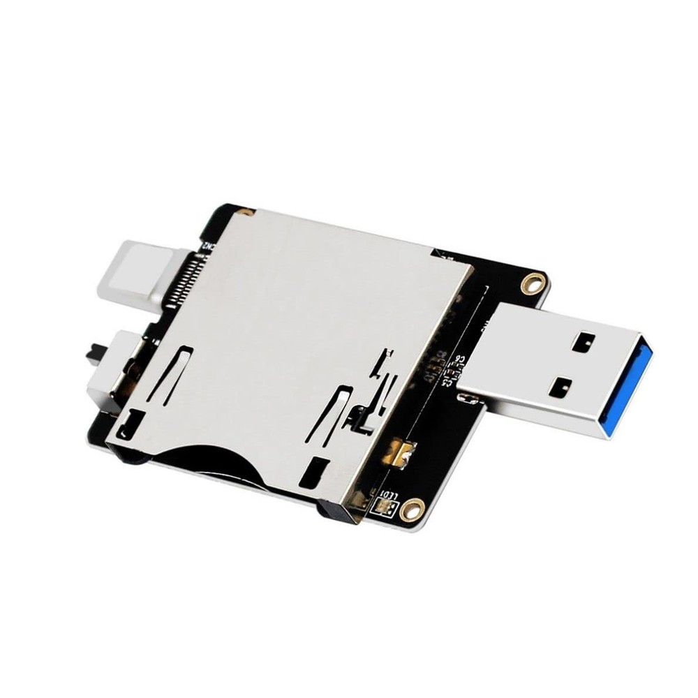 USB 3.1 Gen 2 10Gbps CF Express Type B Memory Card Reader to USB 3.0/USB C Ad...