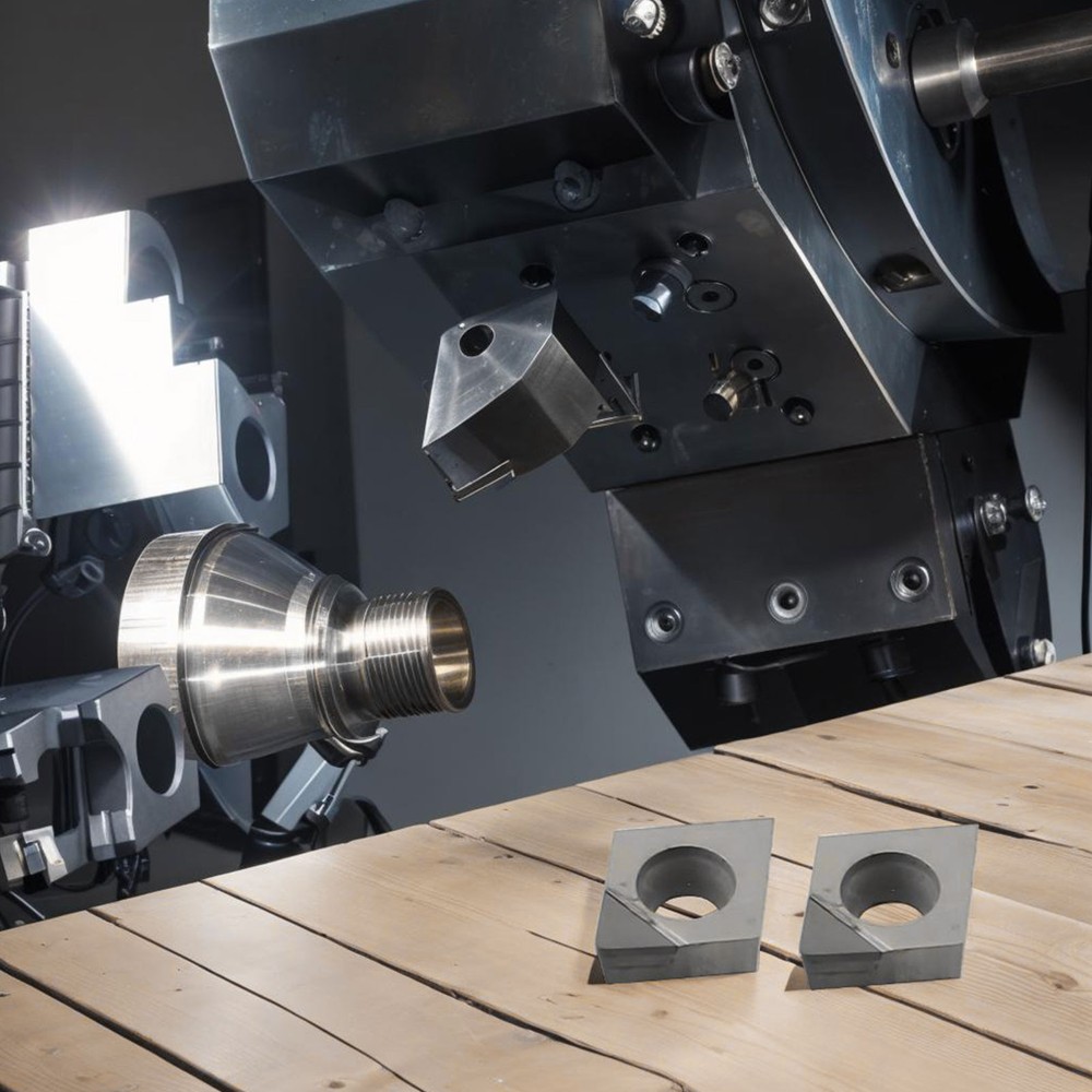 2pcs PCD Inserts CCGT060204 Designed for CNC Processing For Aluminum Copper