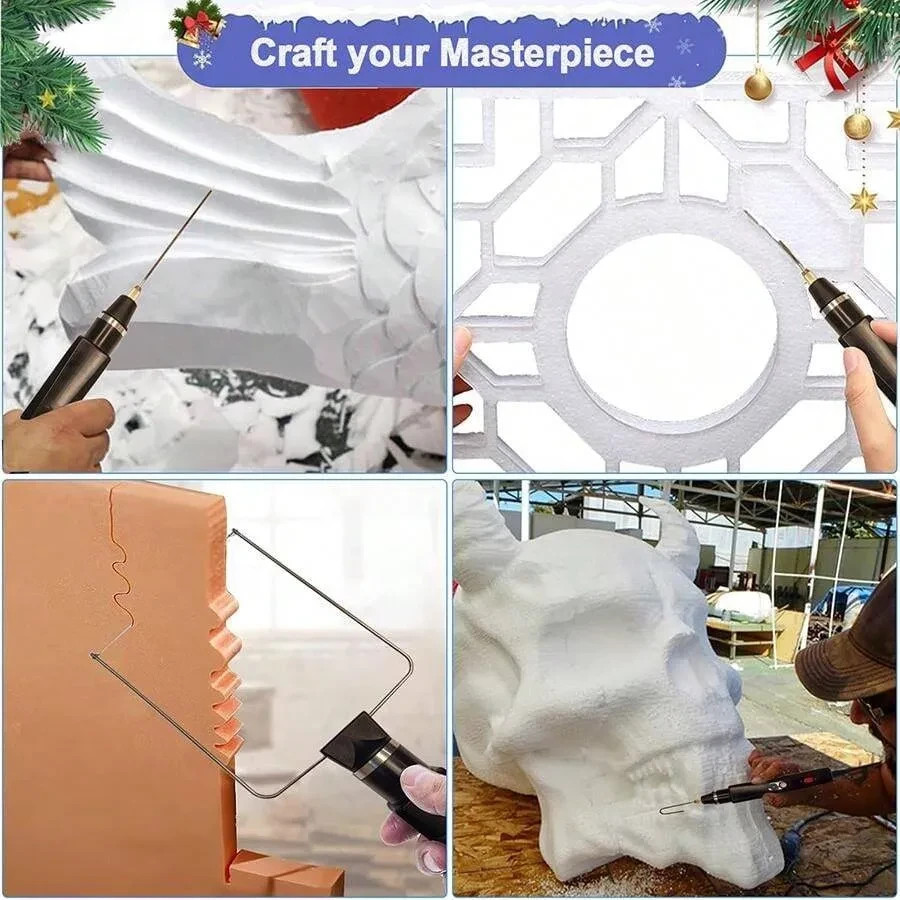 Foam Cutting Machine Hot Polystyrene EPS Hot Wire Temperature Adjustable Cutters