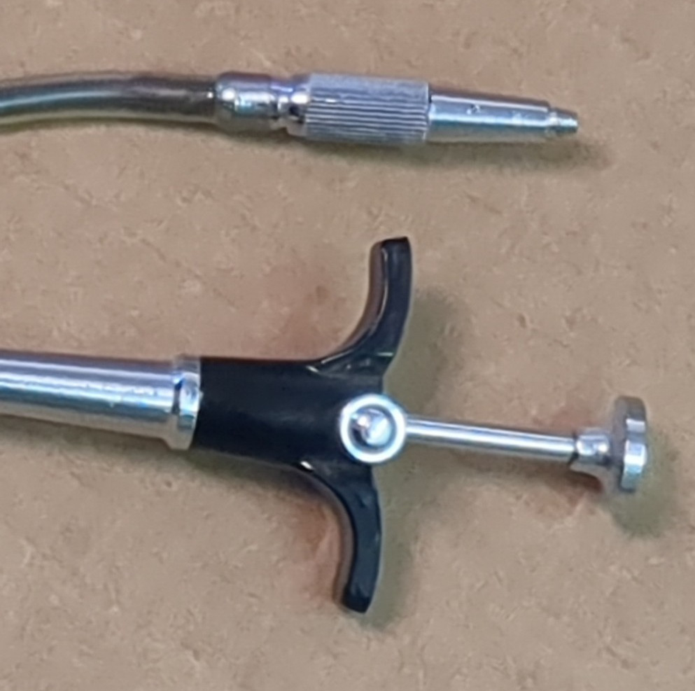 Camera remote locking shutter release braided cable made in Japan 38" tested