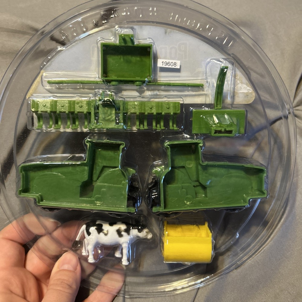 Pop Corn Tin Top Only John Deere Tractor Bank Set