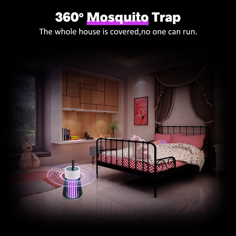 USB Rechargeable Portable Bug Zapper | UV LED Light Mosquito Killer | Child Safe