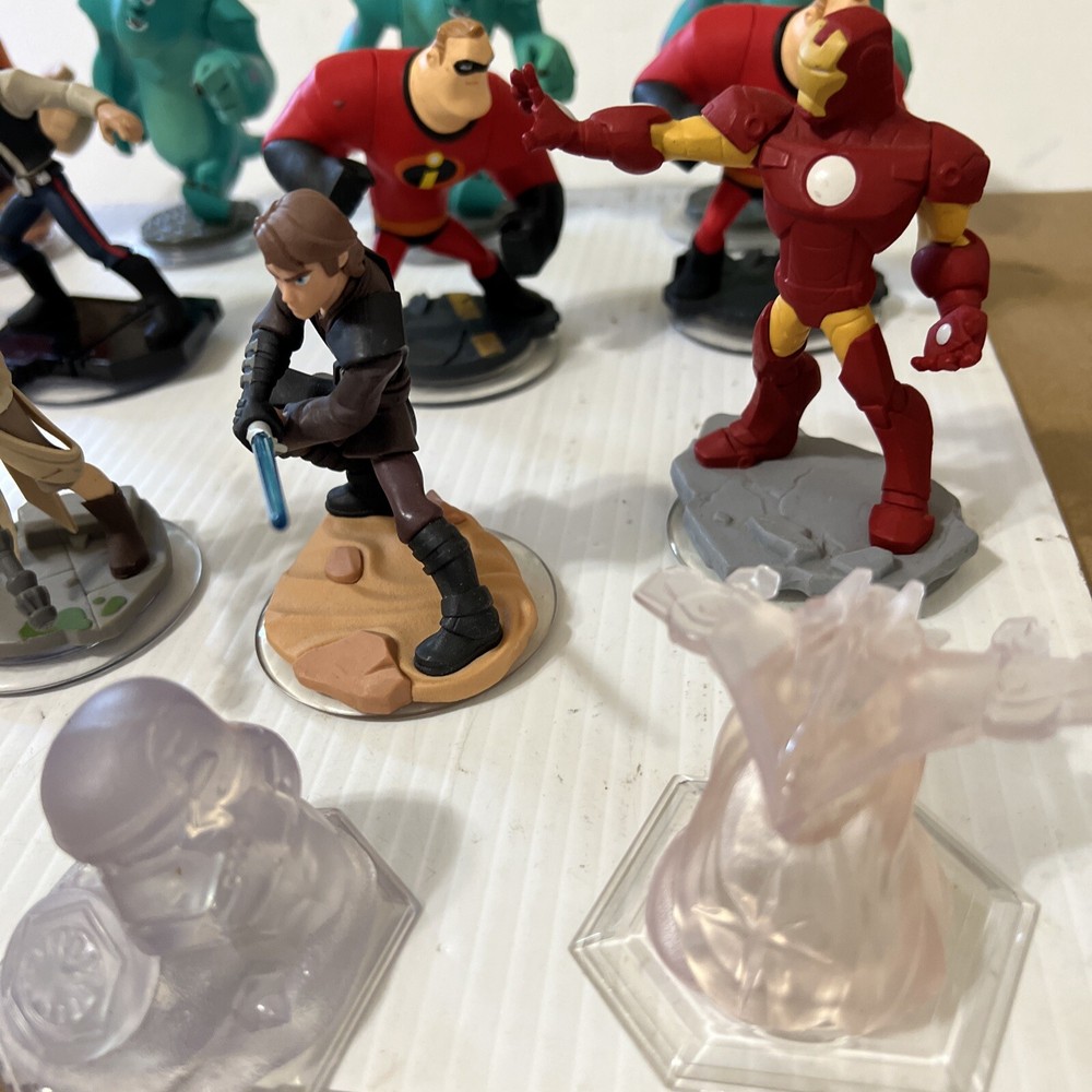 Disney Infinity Figures Lot Of (23)