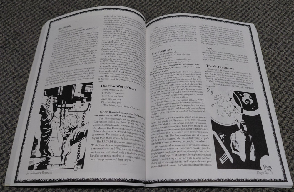 Technocracy: Progenitors - Mage The Ascension RPG - WW4201