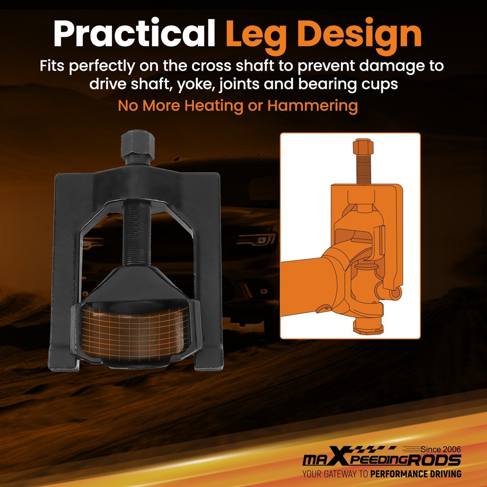 Heavy-Duty Universal Joint Puller HD U-Joint Tool Kit for Class 7 & 8 New