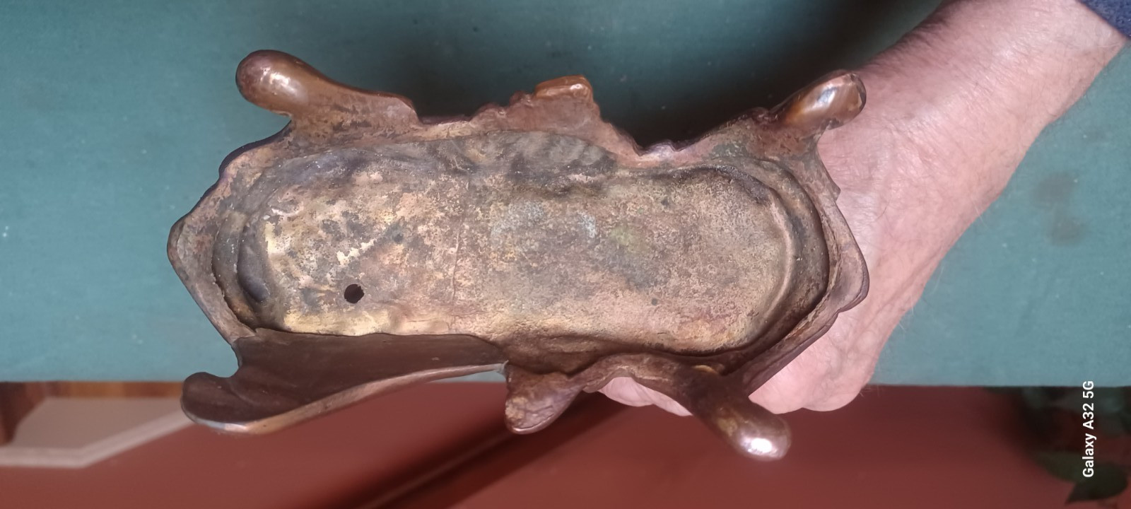 Antique Lovely New Haven Clock Co. Figural Mantel Clock – Gilt Metal Cherubs