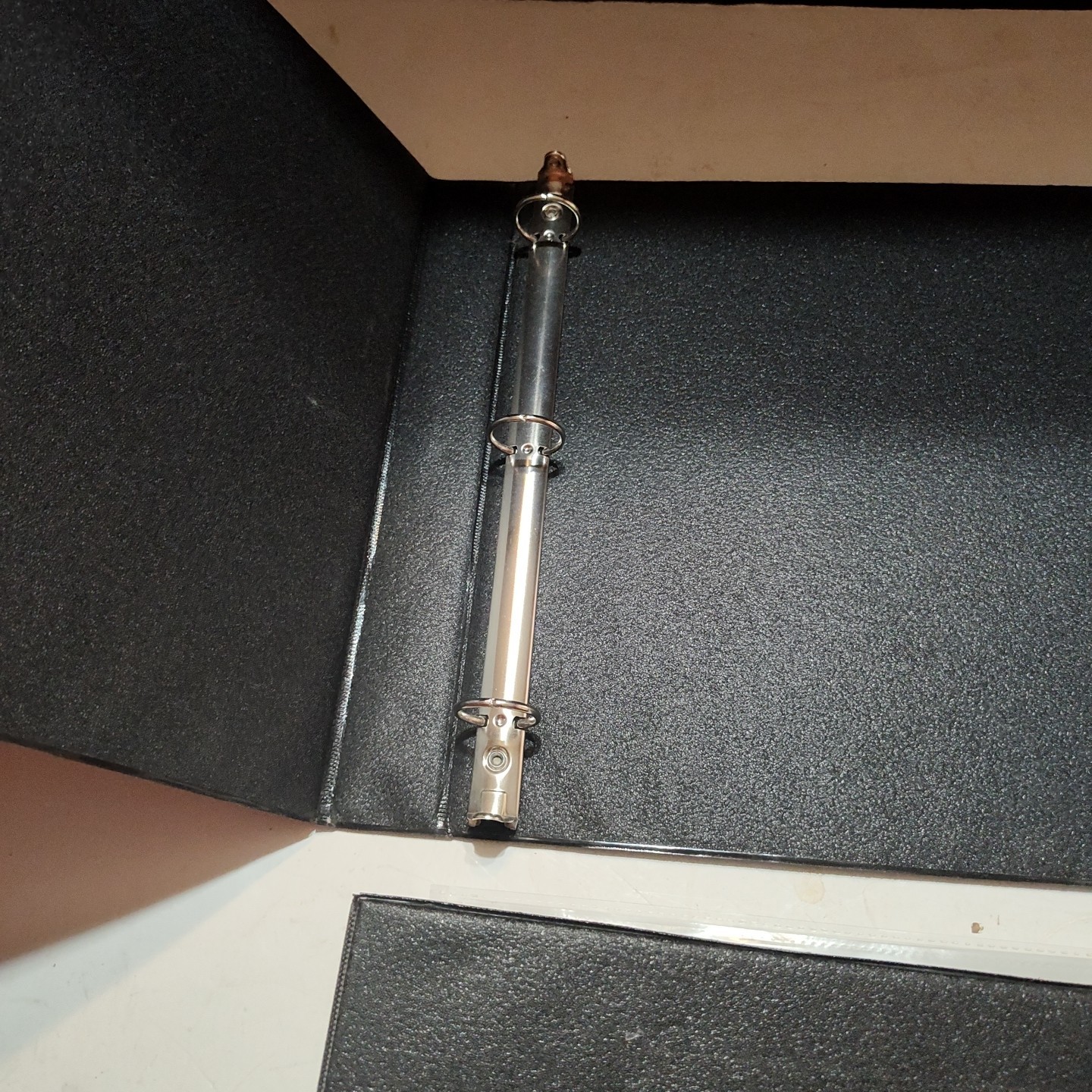 D Ring 3 Ring Binders 17" By 11" 2 Binders And 27 17" By 11" Sleeves