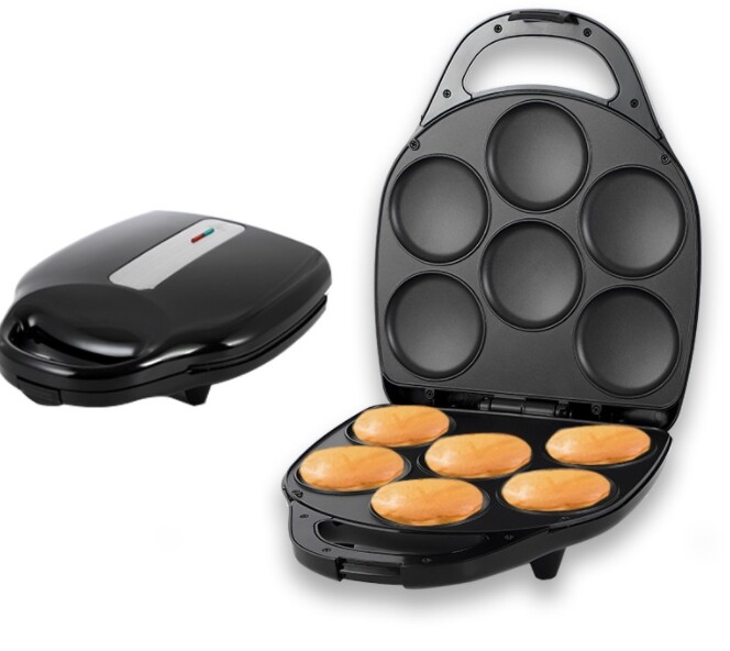 6-hole egg tart machine home automatic temperature control cake breakfast machin