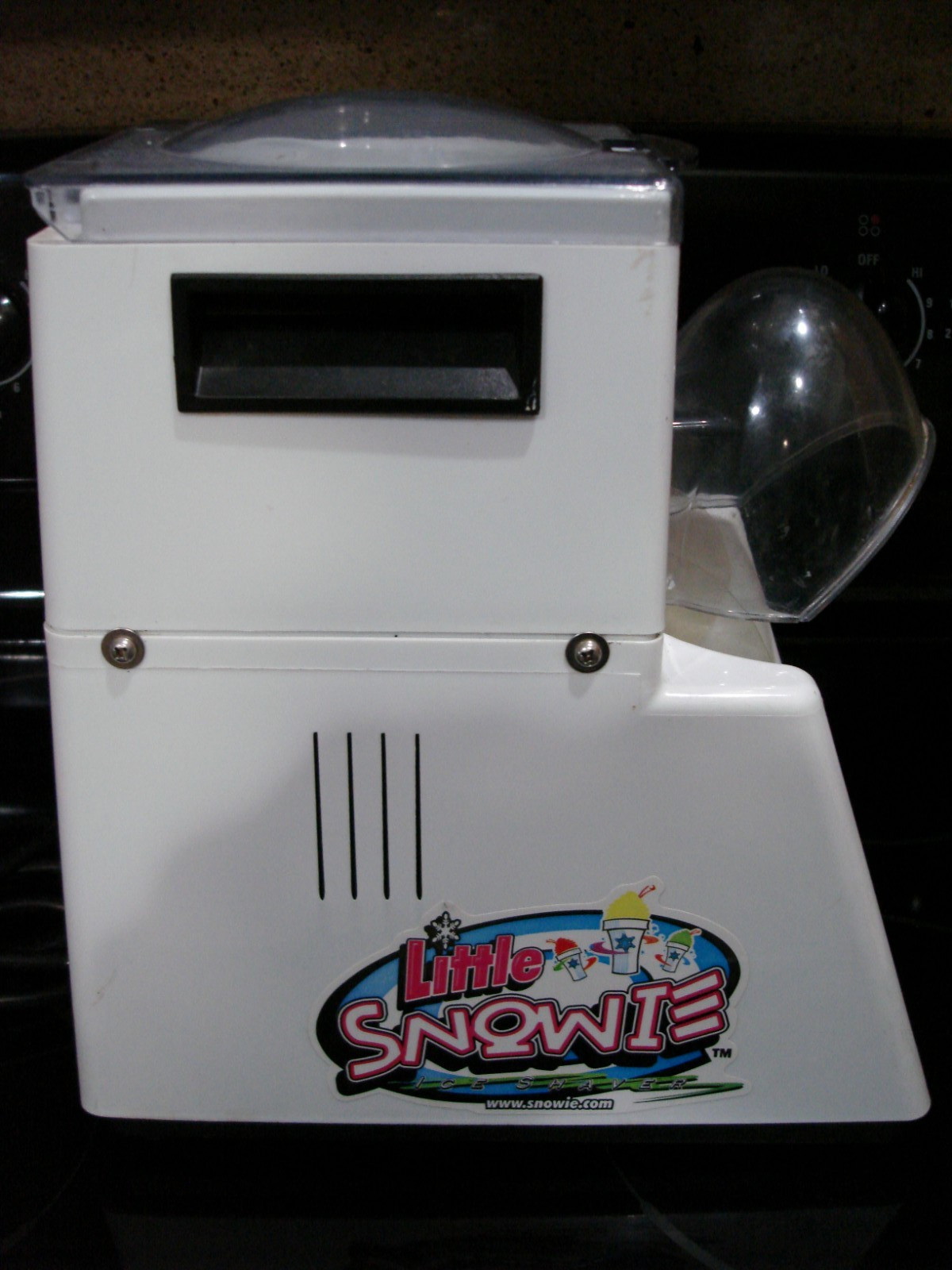 Little Snowie Max Snow Cone Machine Premium Shaved Ice Maker